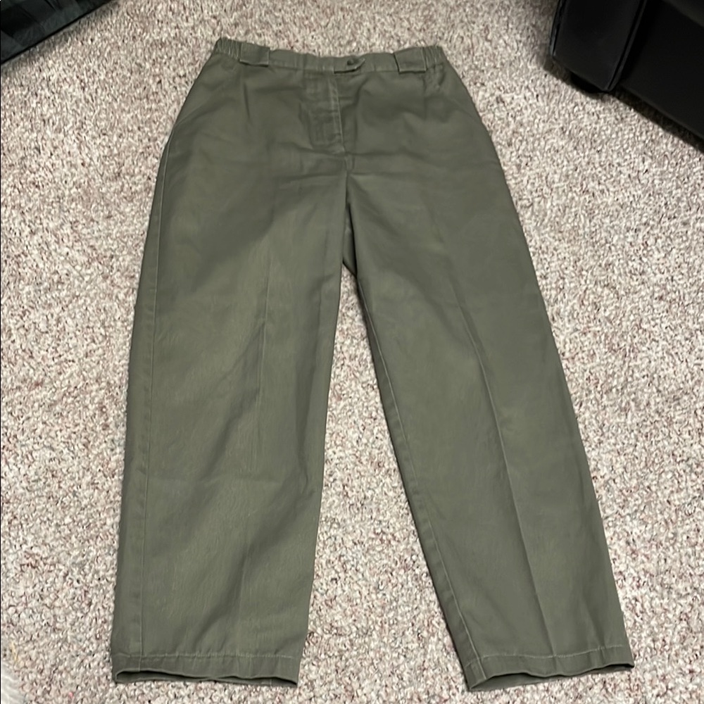 Vintage 90s Tilly indurables Olive Green Pants